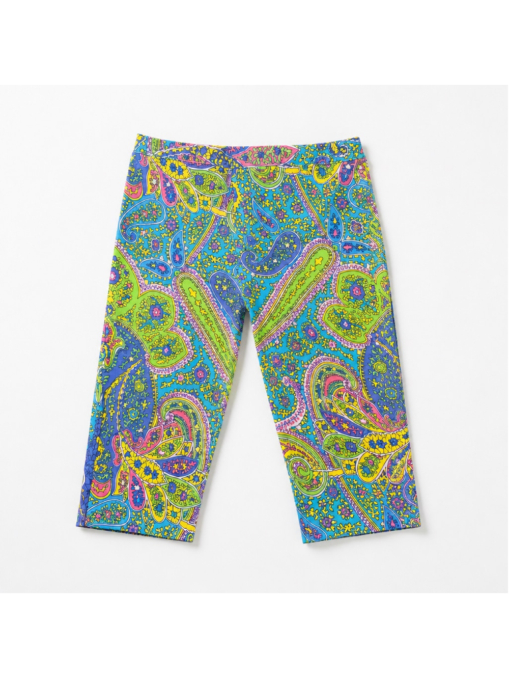 Baby Ralph Lauren Paisley Leggings 18 Months Blue Green